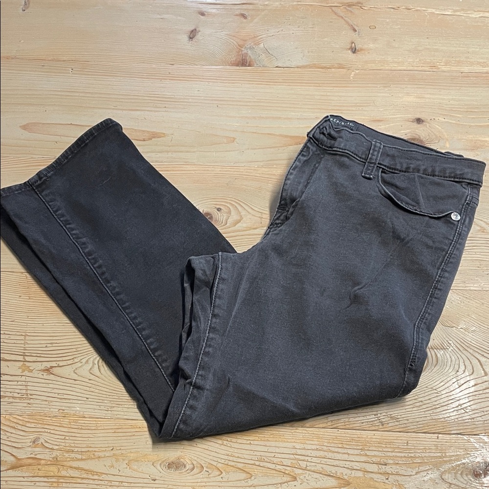 Rock & Republic Women's Dark Gray Ankle Jeans